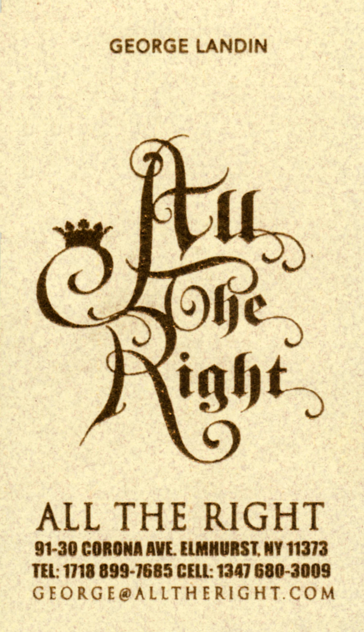 All The Right